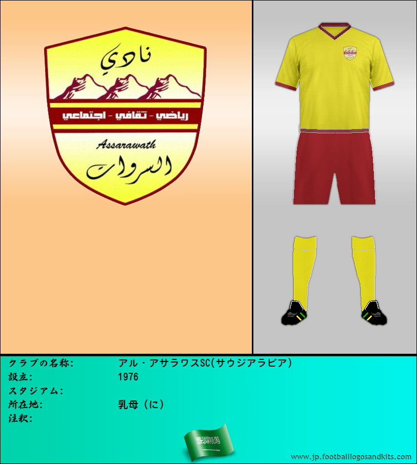 のロゴアル・アサラワスSC(サウジアラビア)