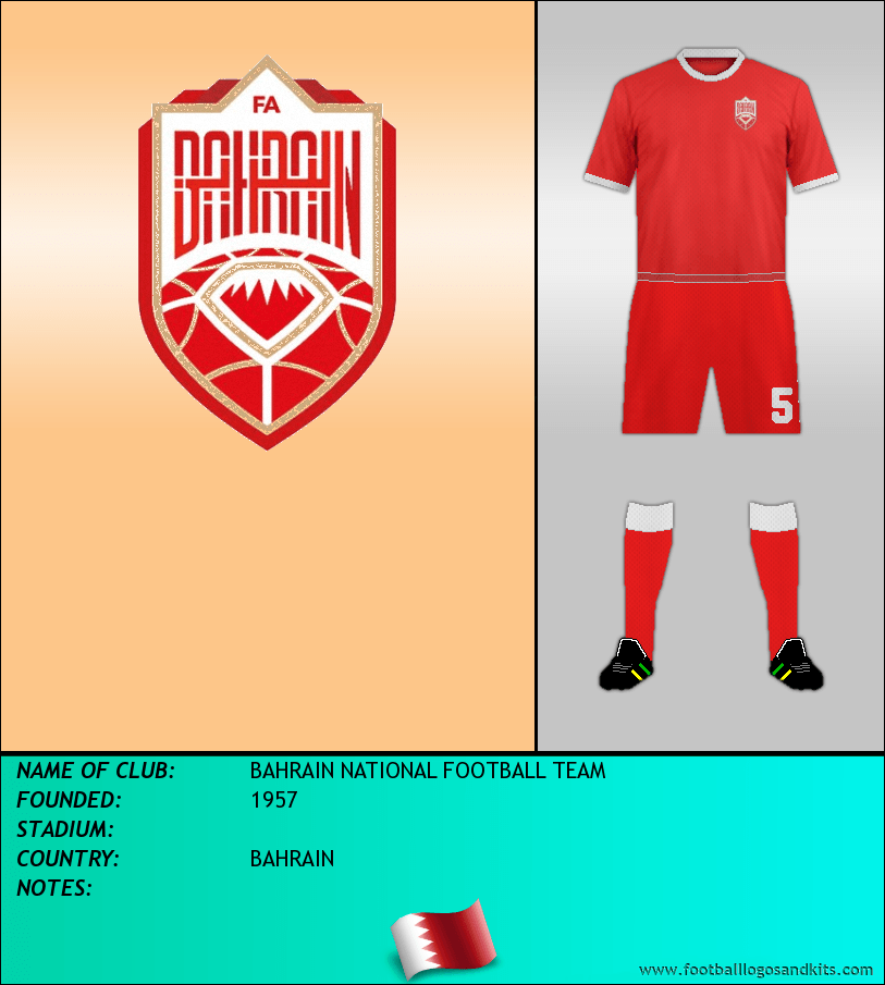 bahrain national team jersey