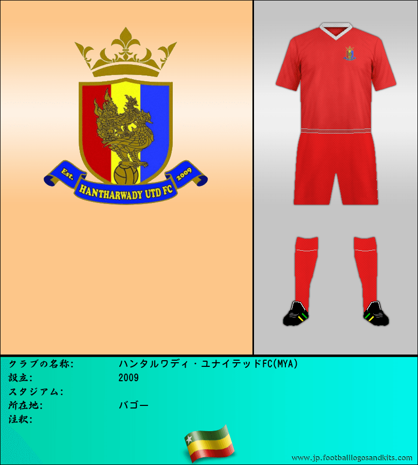 のロゴハンタルワディ・ユナイテッドFC(MYA)