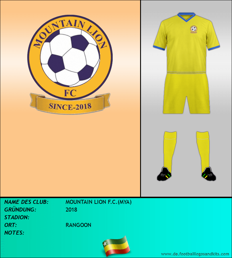Logo MOUNTAIN LION F.C.(MYA)