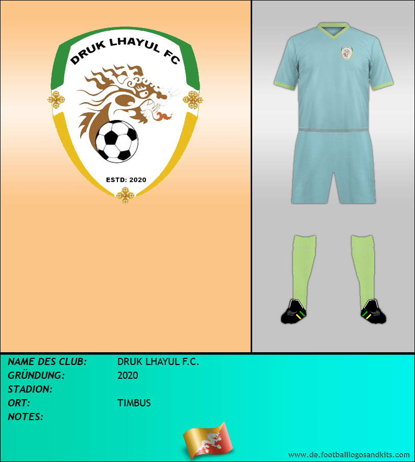 Logo DRUK LHAYUL F.C.