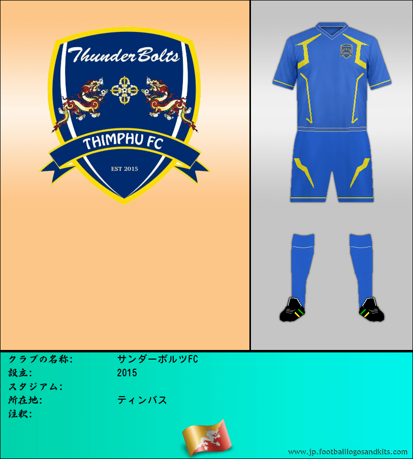 のロゴサンダーボルツFC