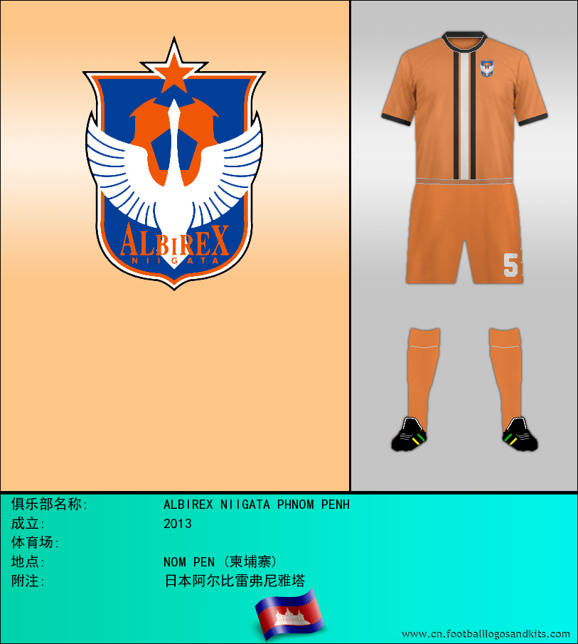 标志ALBIREX NIIGATA PHNOM PENH