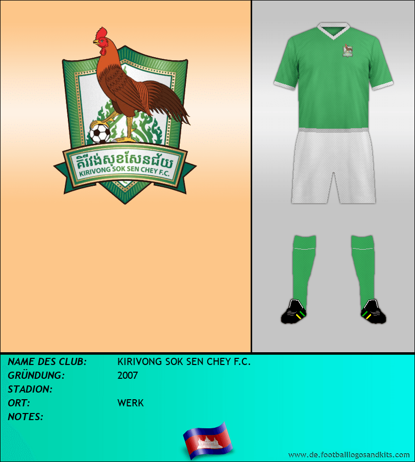 Logo KIRIVONG SOK SEN CHEY F.C.