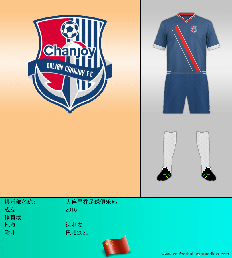 标志大连昌乔足球俱乐部