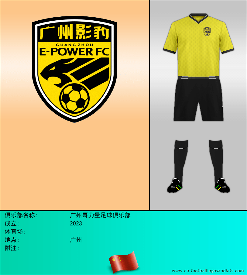 标志广州哥力量足球俱乐部