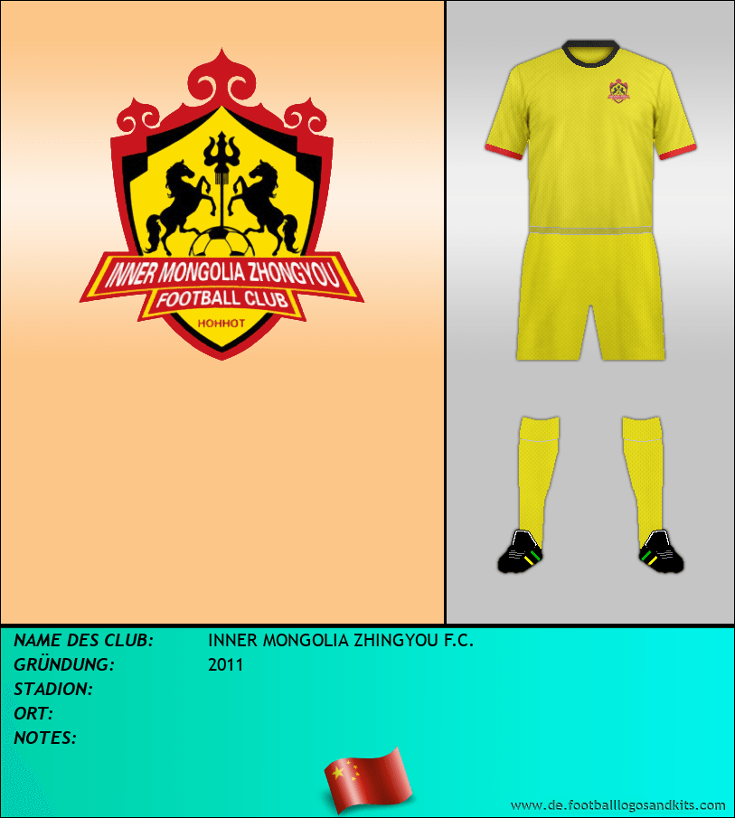 Logo INNER MONGOLIA ZHINGYOU F.C.