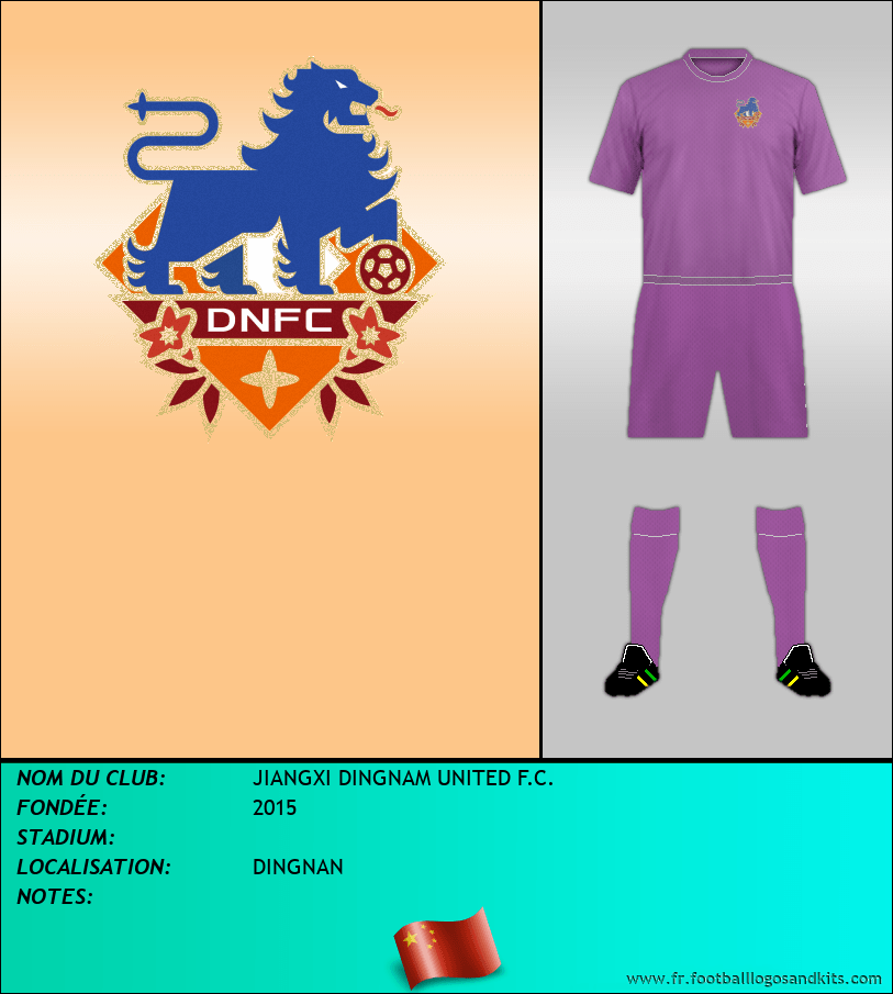 Logo de JIANGXI DINGNAM UNITED F.C.