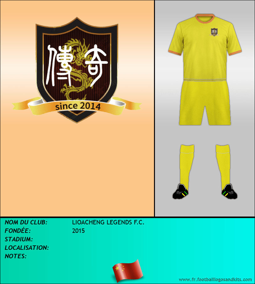 Logo de LIOACHENG LEGENDS F.C.