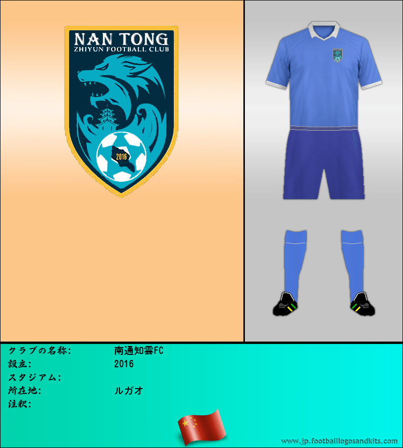 のロゴ南通知雲FC