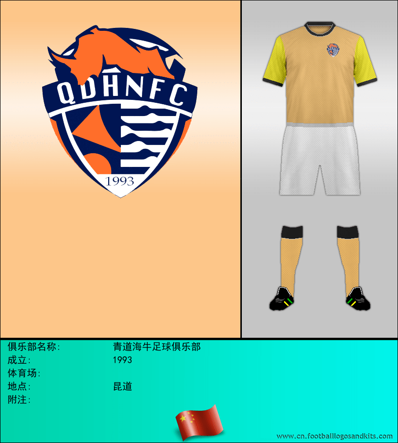 标志青道海牛足球俱乐部
