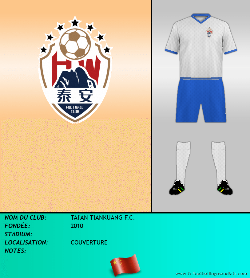 Logo de TAI'AN TIANKUANG F.C.