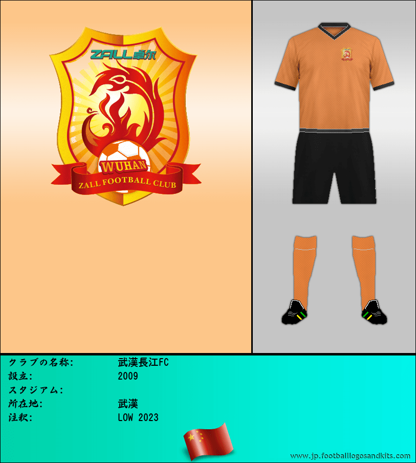 のロゴ武漢長江FC
