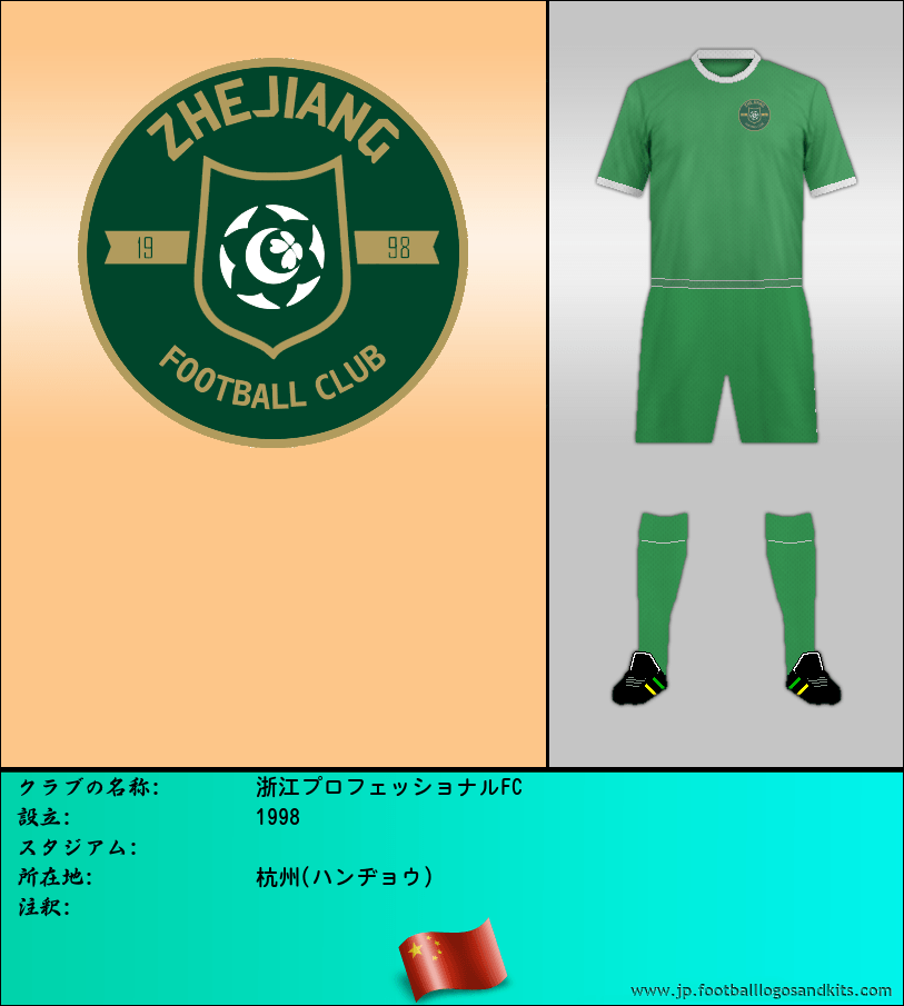 のロゴ浙江プロフェッショナルFC