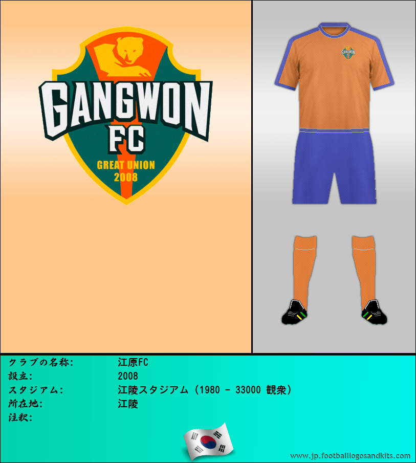 のロゴ江原FC