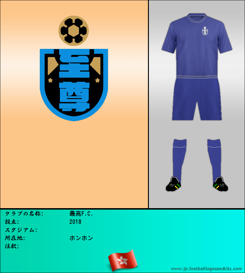 のロゴ最高F.C.