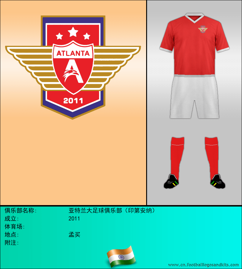 标志亚特兰大足球俱乐部（印第安纳）