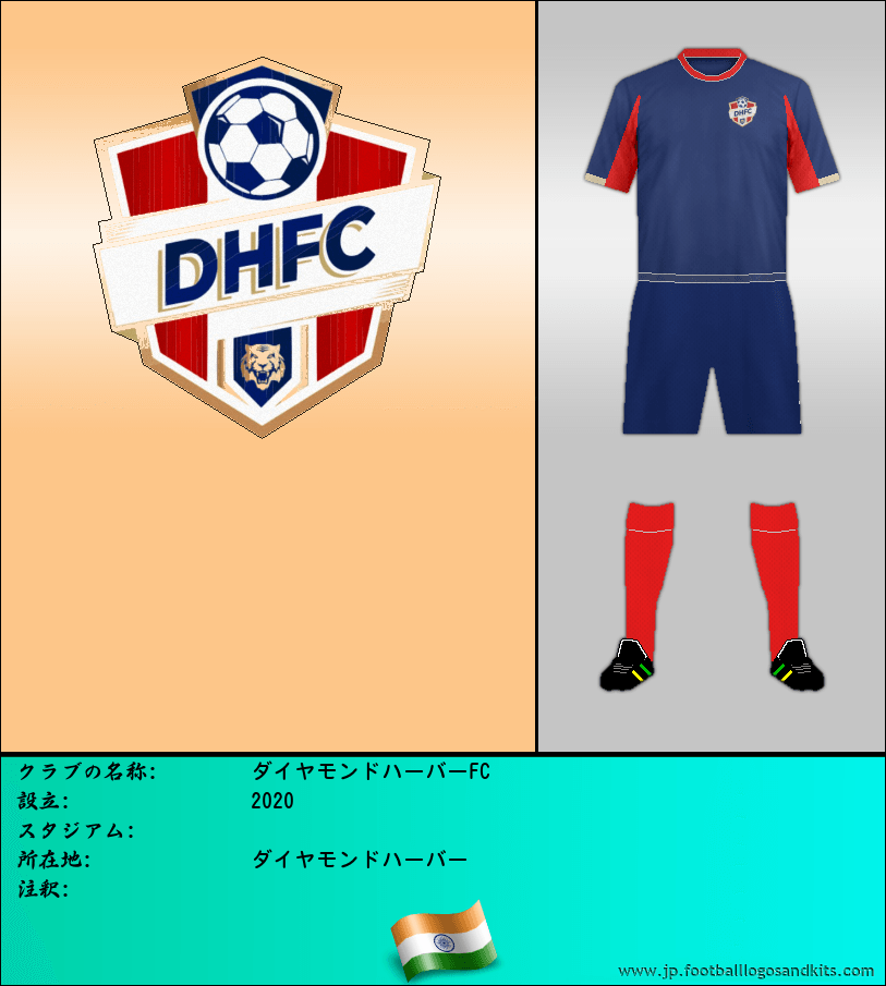 のロゴダイヤモンドハーバーFC