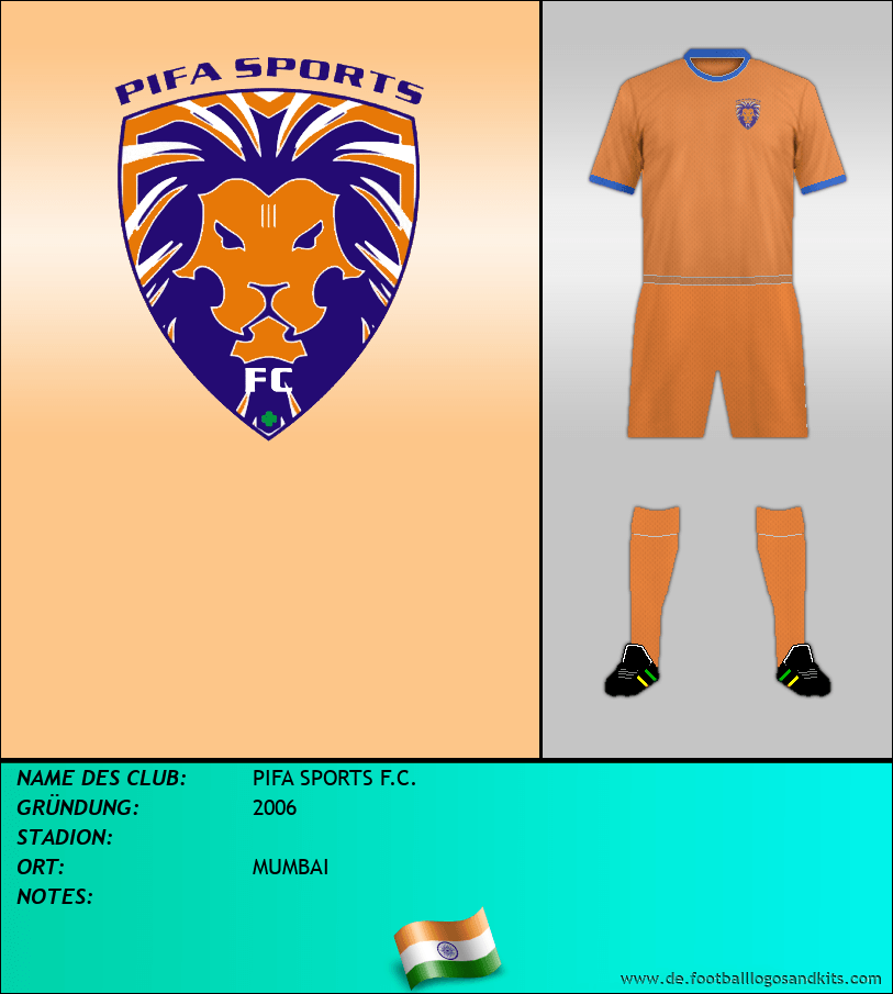 Logo PIFA SPORTS F.C.