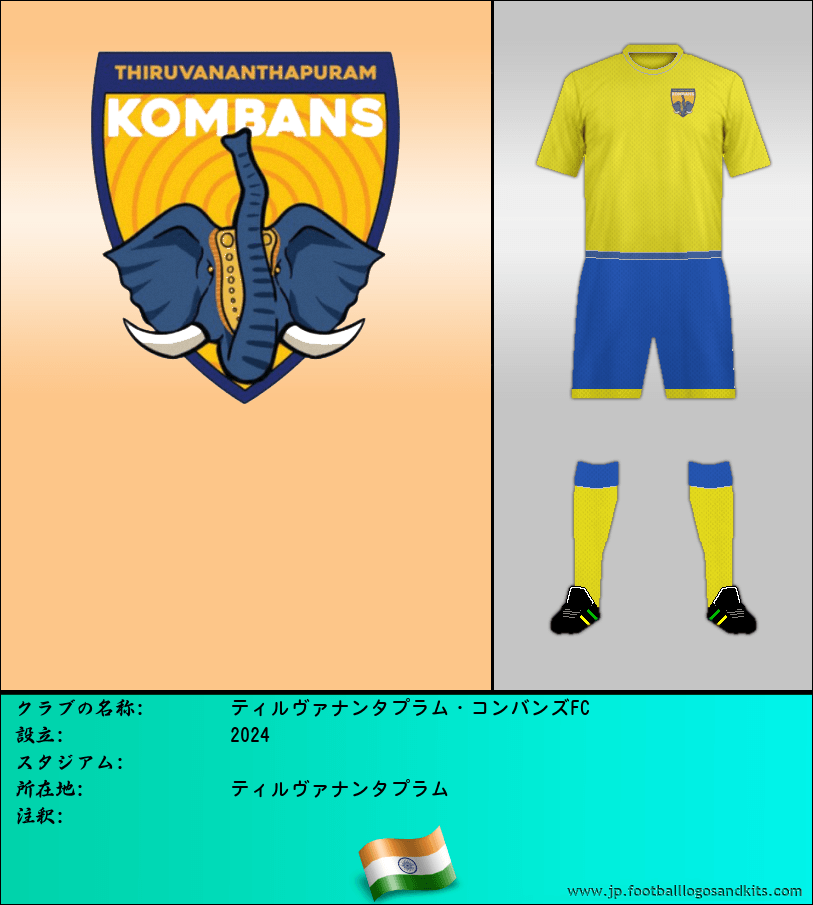 のロゴティルヴァナンタプラム・コンバンズFC