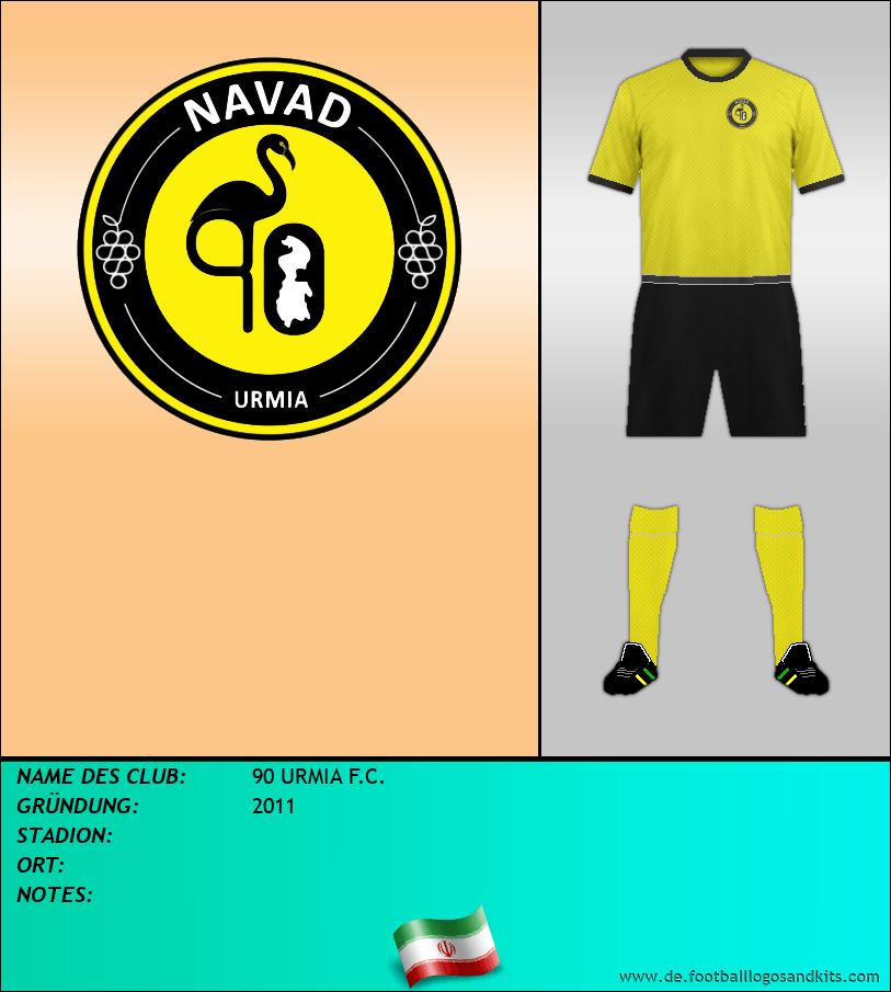 Logo 90 URMIA F.C.