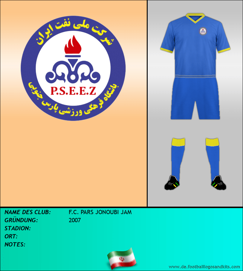 Logo F.C. PARS JONOUBI JAM