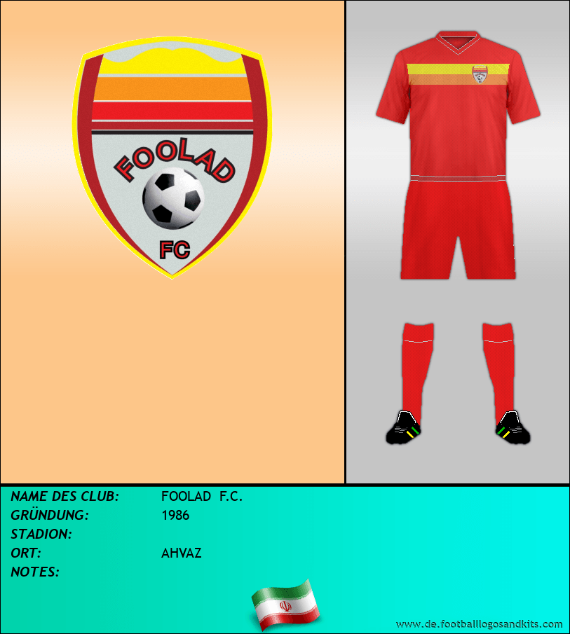 Logo FOOLAD  F.C.