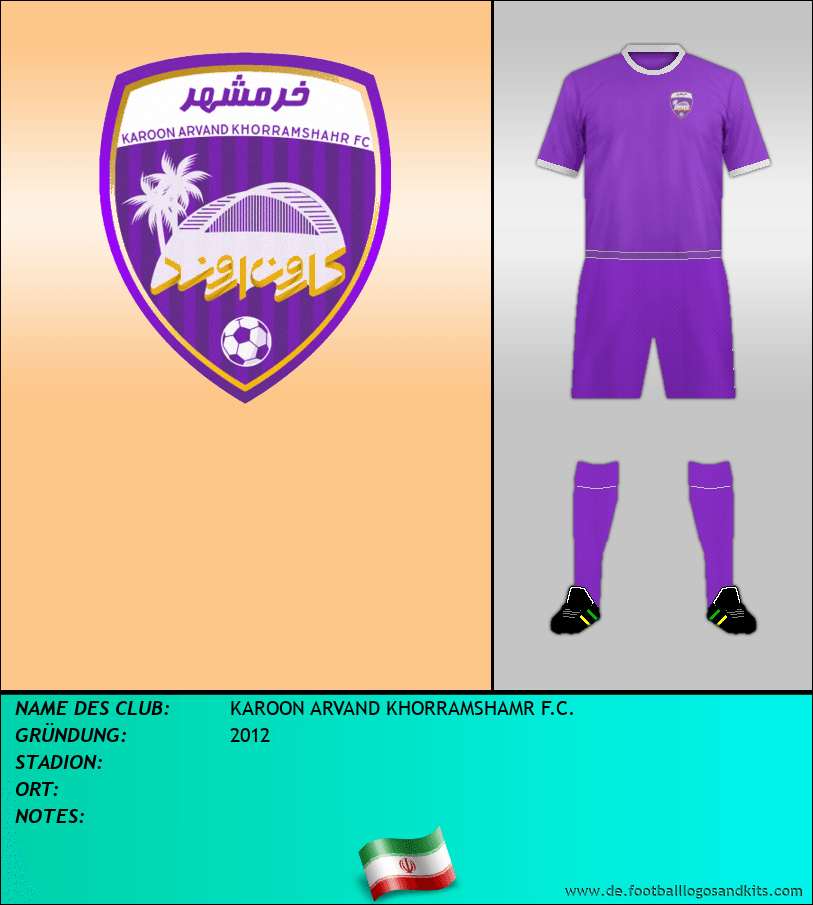 Logo KAROON ARVAND KHORRAMSHAMR F.C.