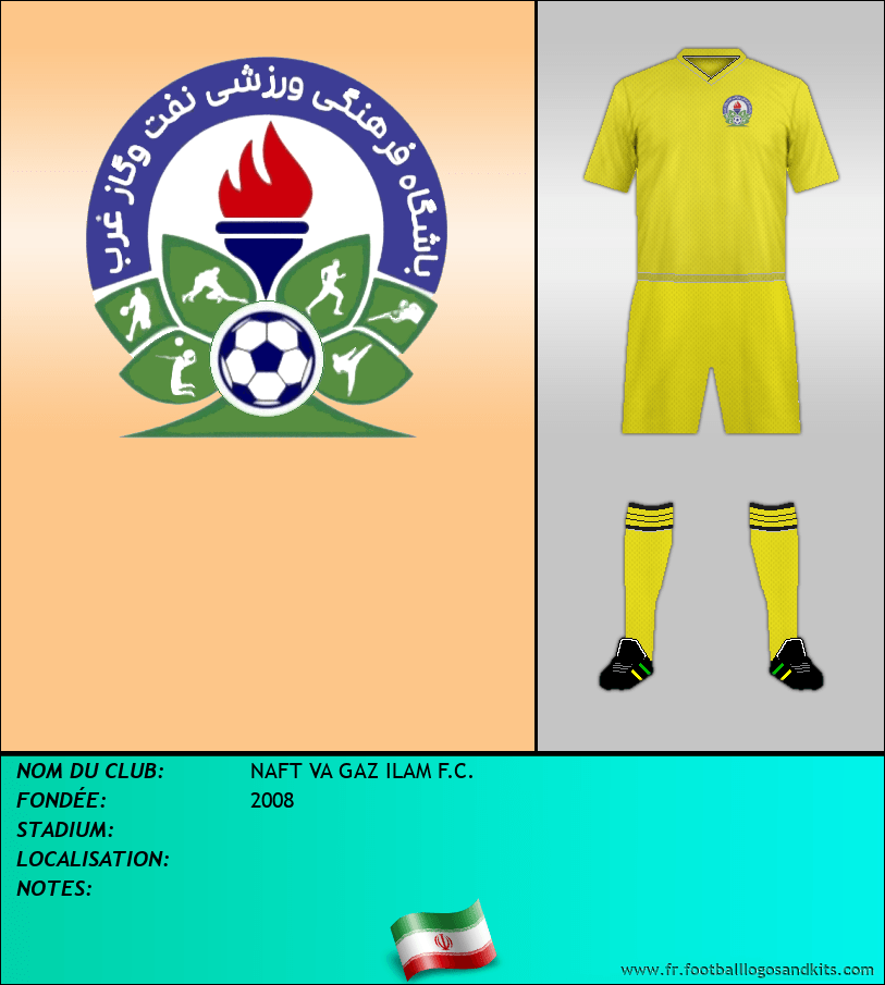 Logo de NAFT VA GAZ ILAM F.C.