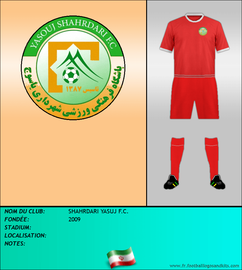 Logo de SHAHRDARI YASUJ F.C.