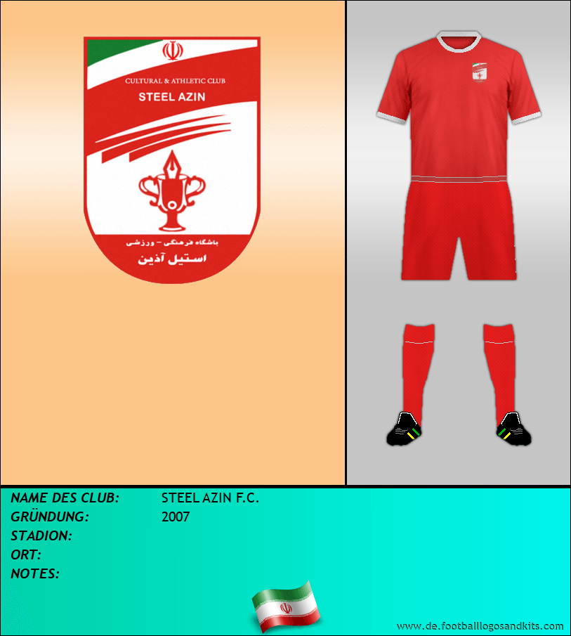 Logo STEEL AZIN F.C.