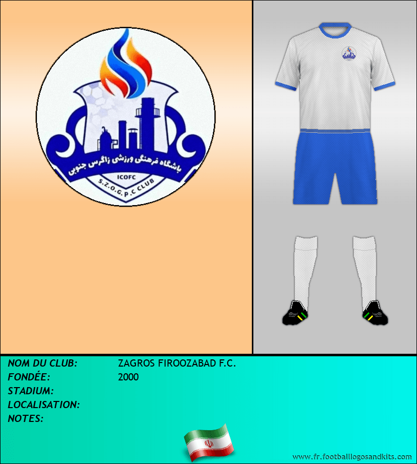 Logo de ZAGROS FIROOZABAD F.C.