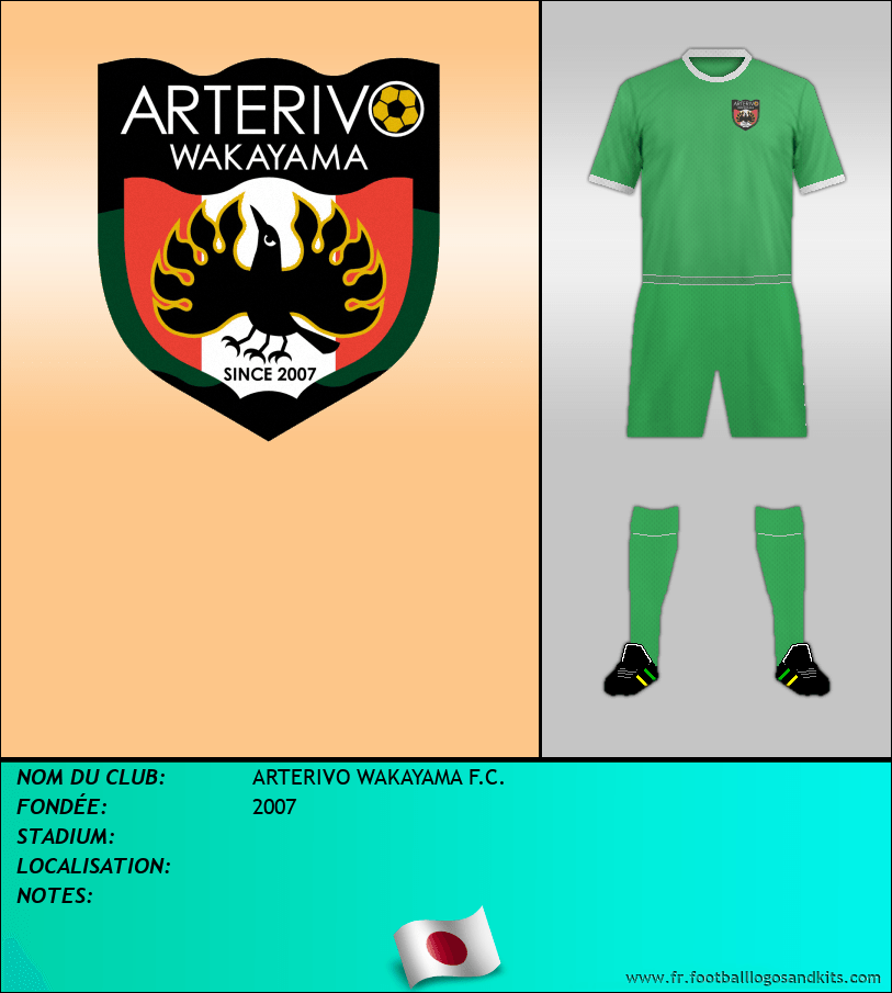 Logo de ARTERIVO WAKAYAMA F.C.