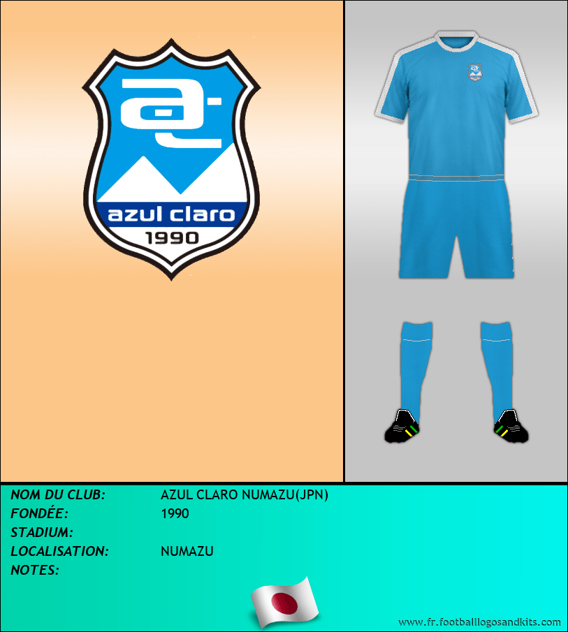Logo de AZUL CLARO NUMAZU(JPN)