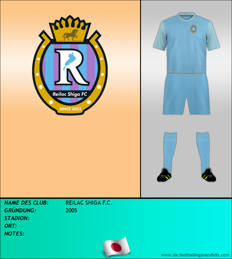 Logo REILAC SHIGA F.C.
