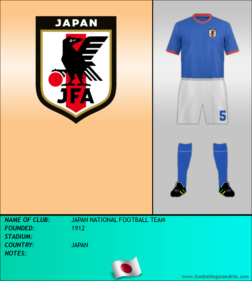 Logo of JAPAN NATIONAL FOOTBALL TEAM