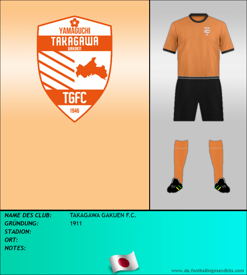 Logo TAKAGAWA GAKUEN F.C.