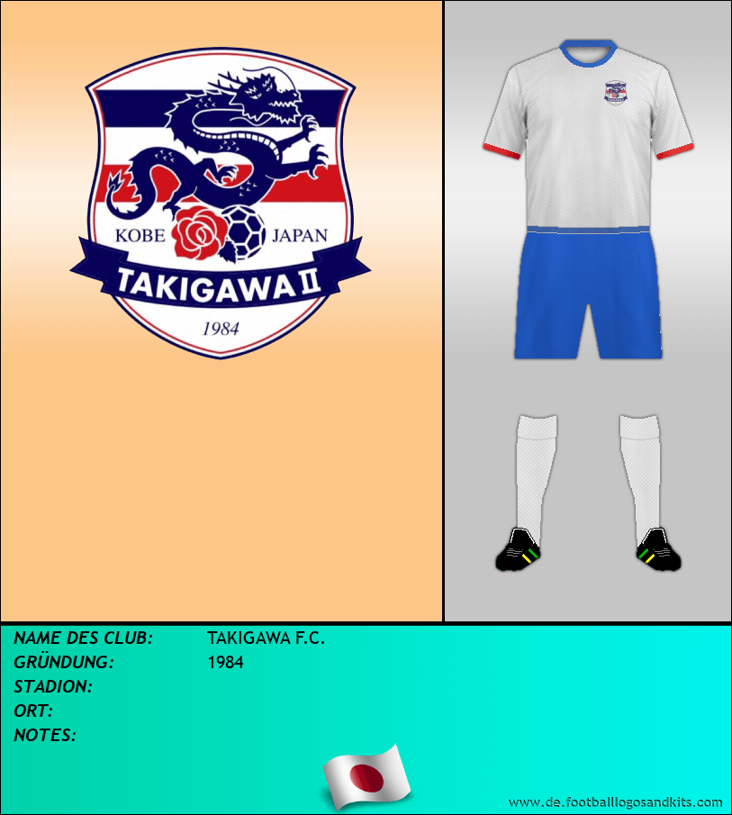 Logo TAKIGAWA F.C.