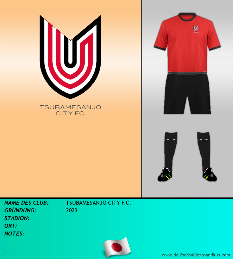 Logo TSUBAMESANJO CITY F.C.