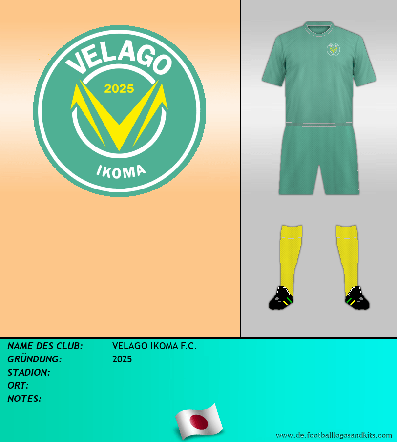 Logo VELAGO IKOMA F.C.