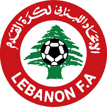 のロゴレバノンのサッカー代表 (レバノン)