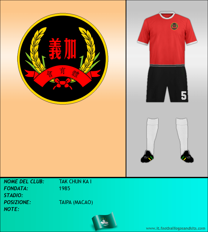 Logo di TAK CHUN KA I