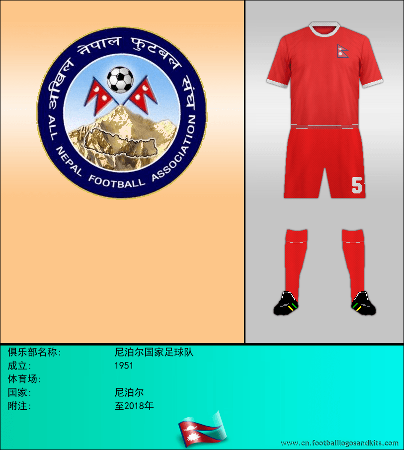 标志尼泊尔国家足球队