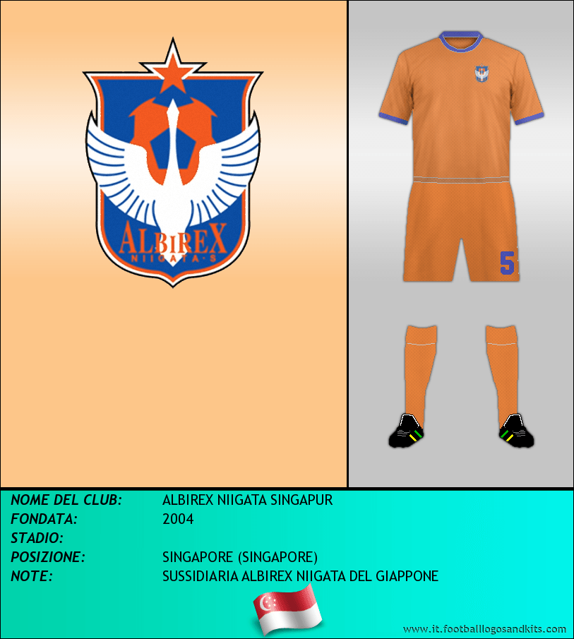 Logo di ALBIREX NIIGATA SINGAPUR