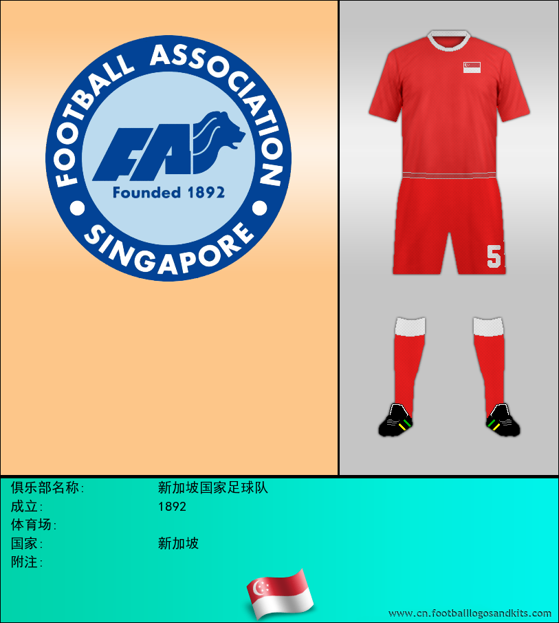 标志新加坡国家足球队