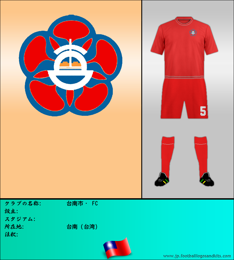 のロゴ台南市・ FC