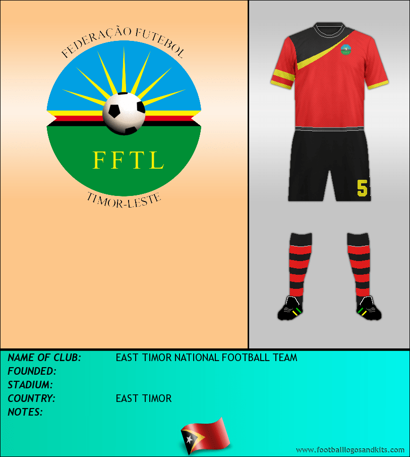 Logo of EAST TIMOR NATIONAL FOOTBALL TEAM