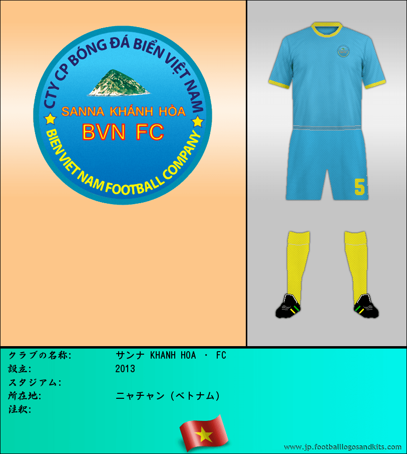 のロゴサンナ KHANH HOA ・ FC