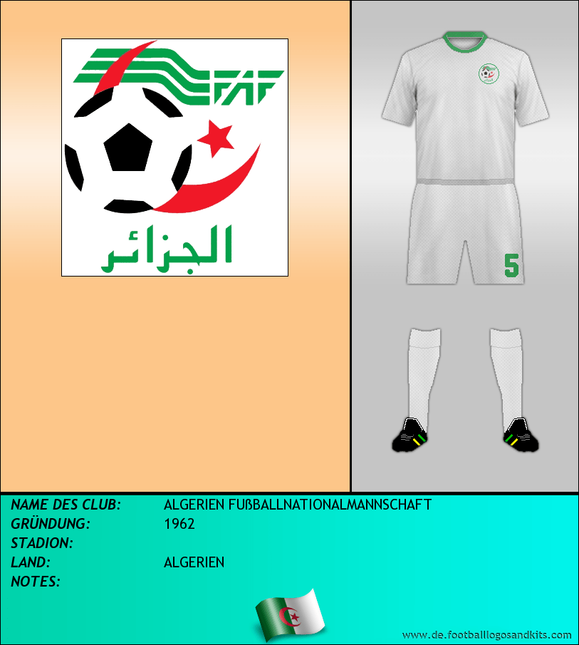 Logo ALGERIEN FUßBALLNATIONALMANNSCHAFT