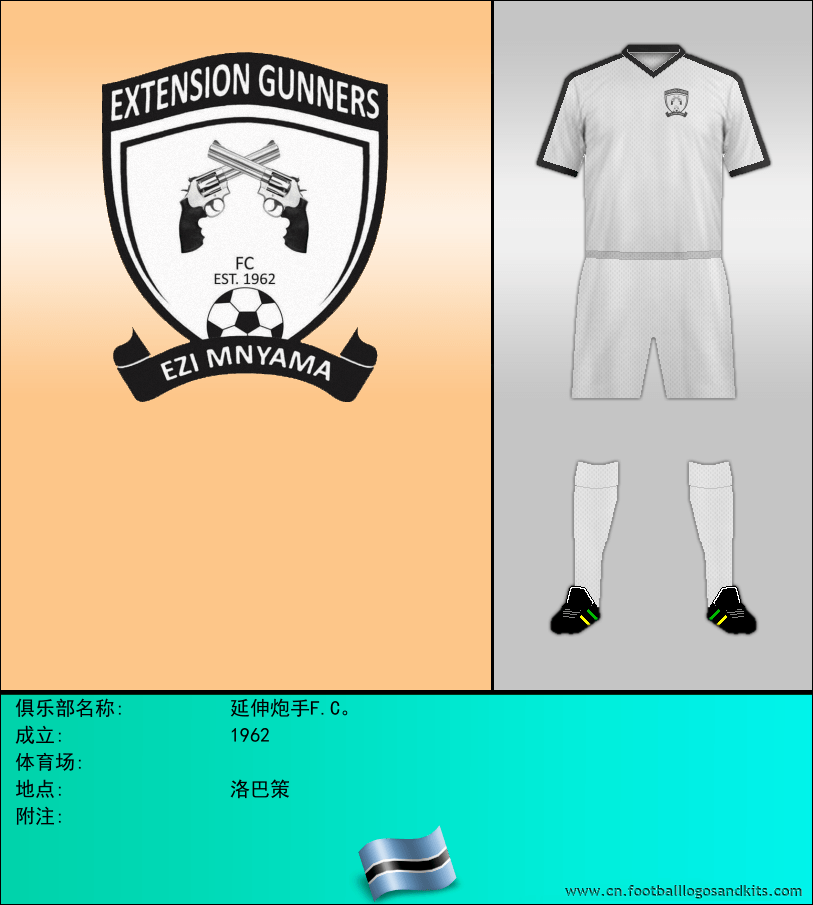 标志延伸炮手F.C。